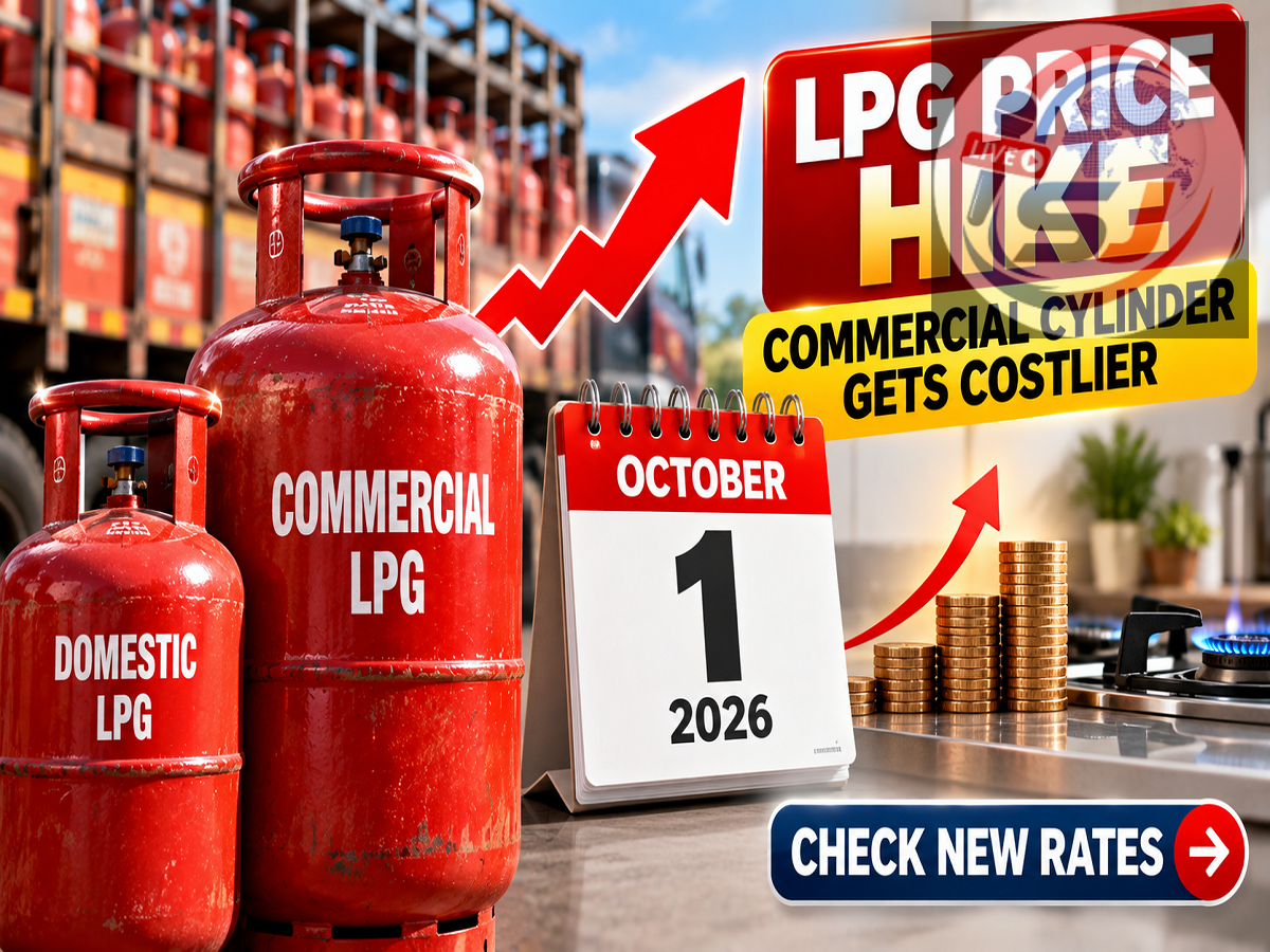 LPG Price Hike From October 1: Commercial Cylinder Gets Costlier; Check ...